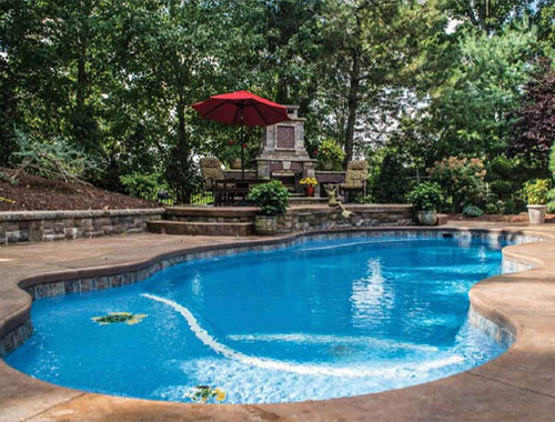 Freeform Shaped Swimming Pools Manufacturer in Nashik